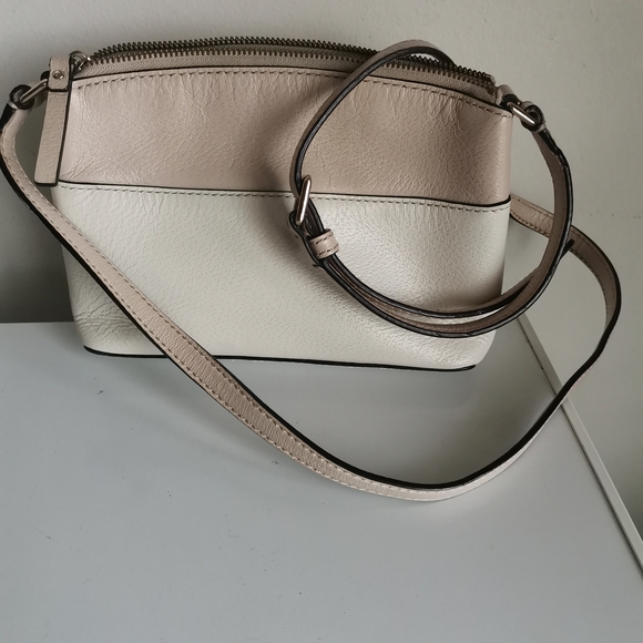 Kate Spade Tan and White Crossbody Bag - Picture 2 of 10